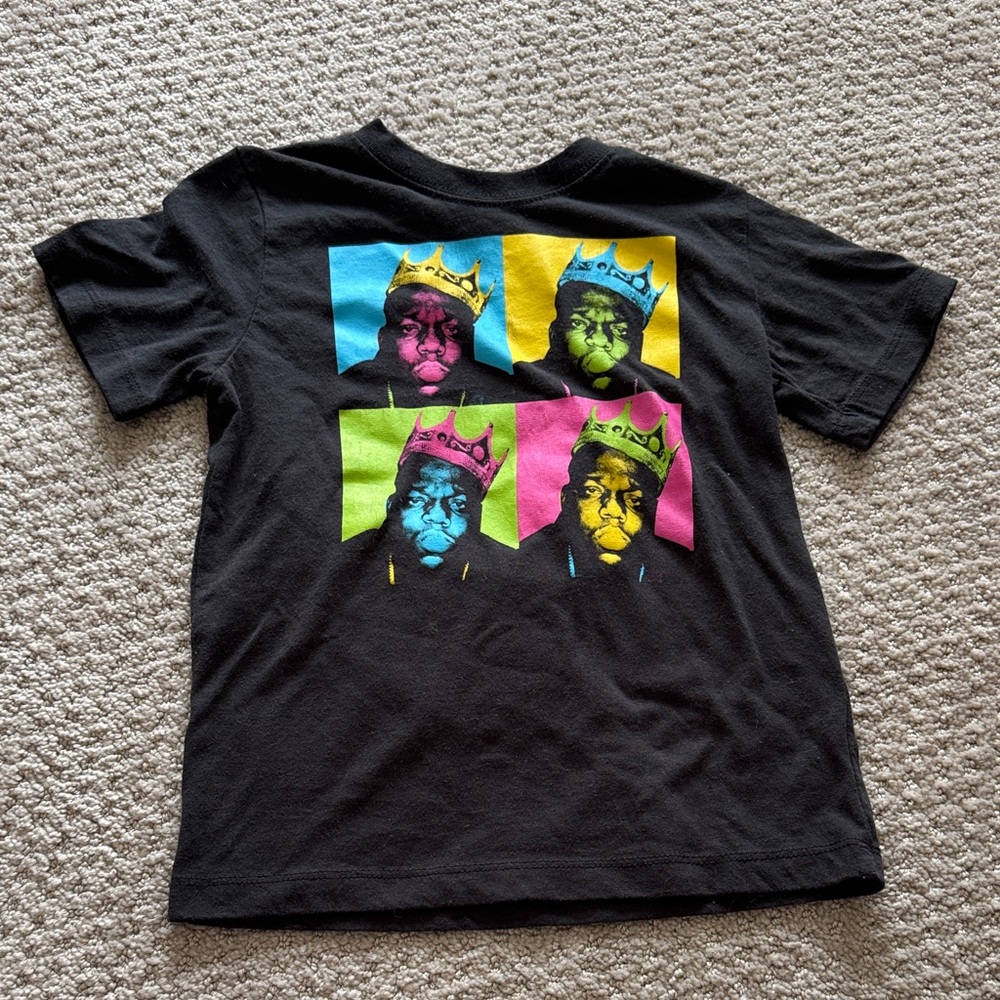 Kids Graphic Tee with Colorful Pop Art Design